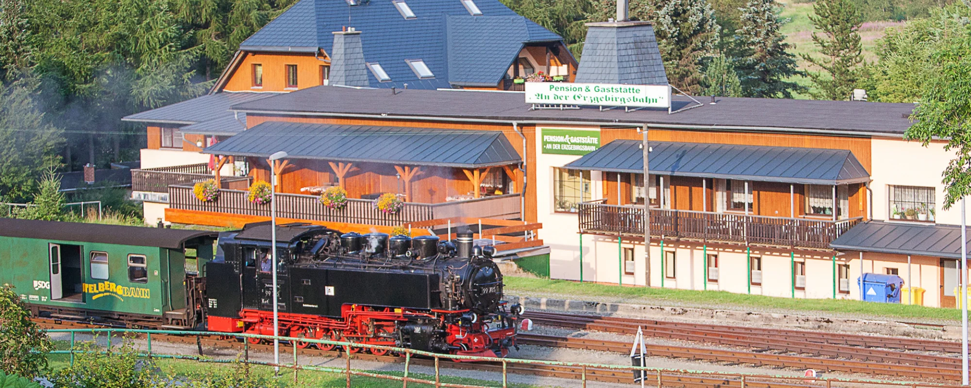 Pension An der Erzgebirgsbahn, Hammerunterwiesenthal